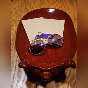 Ceramic Pig Dish For Fruit Keys Mail Meat Tapas